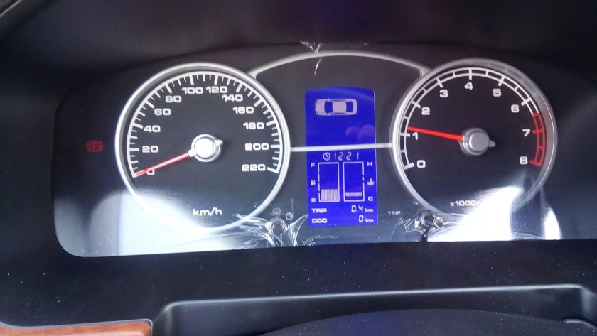 Приборная панель Лифан Солано 620