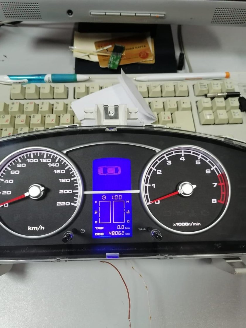 Панель приборов Лифан Солано 650