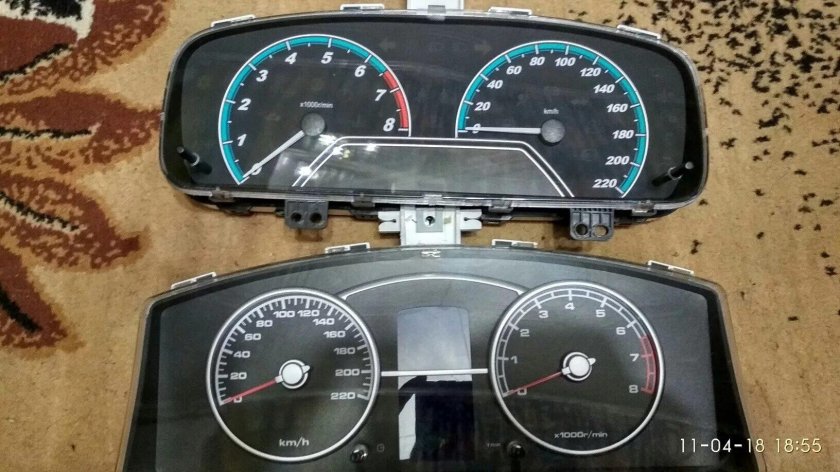 Lifan Solano приборная панель