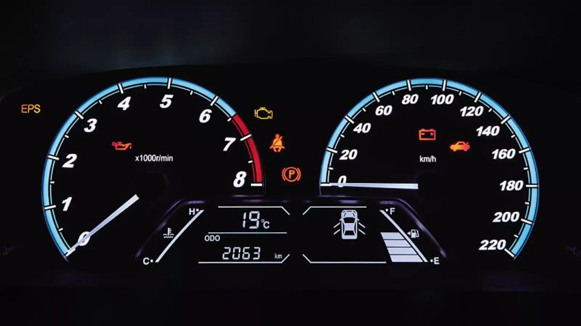 Панель приборов Lifan Solano 620