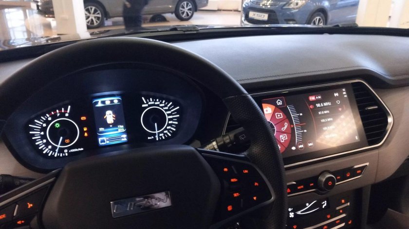 Панель приборов Лифан х 70