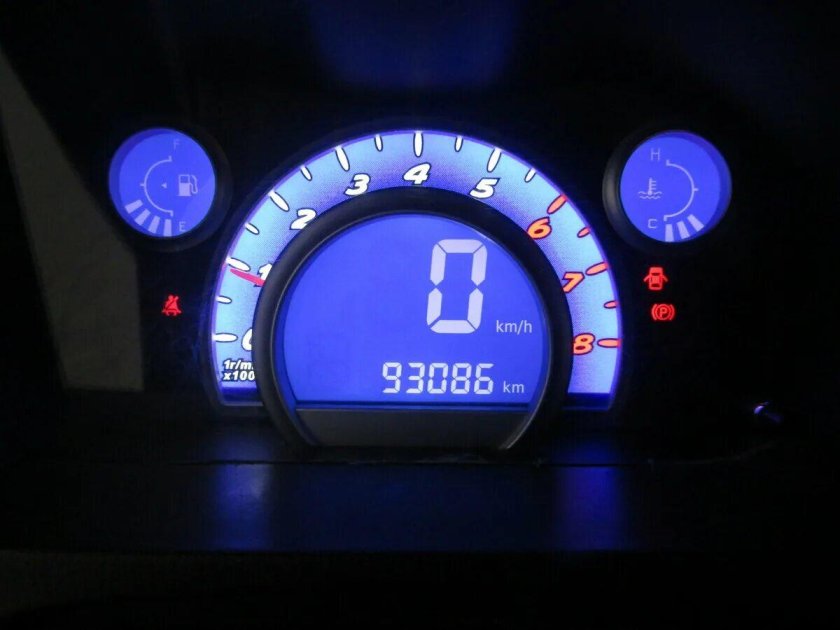 Лифан Смайли приборка