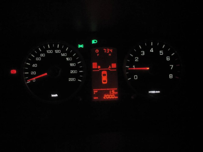 Панель приборов Lifan Solano 630