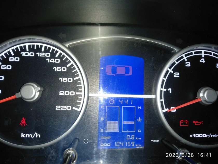 Приборная панель лифан620