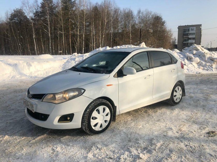 Киа Рио 2014 зимой