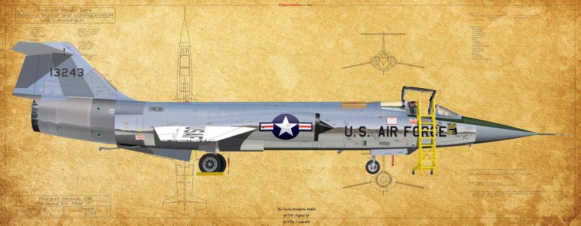 7 Мая 1958 - рекорд скорости f-104 Starfighter