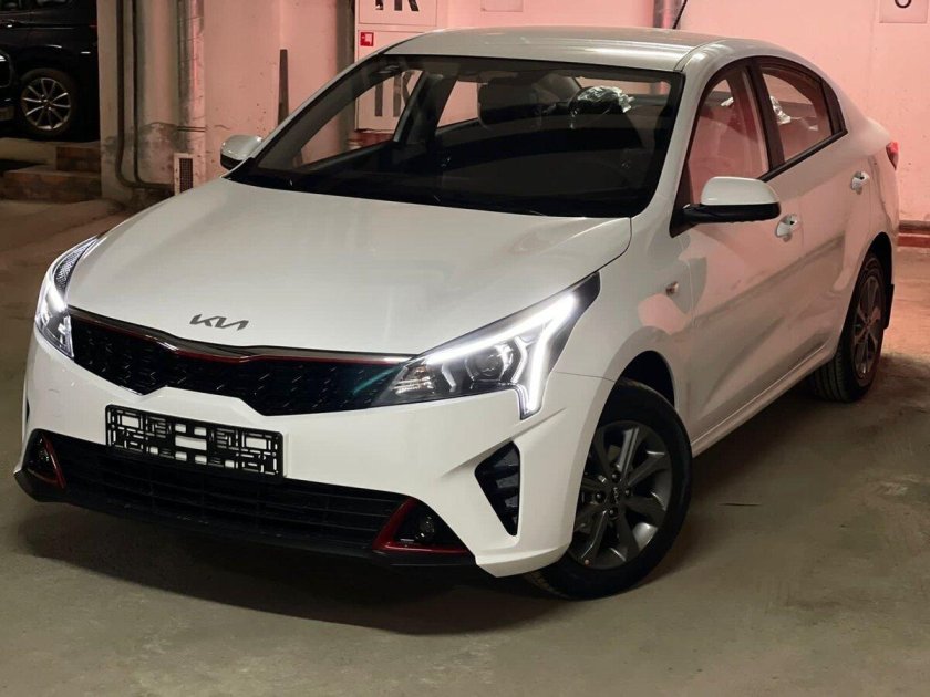 Kia Rio 4 Рестайлинг 2021