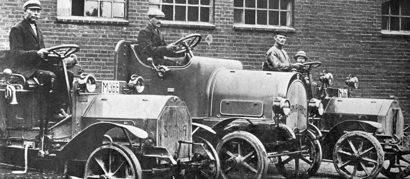 Пожарная машина Вандерберг 1901