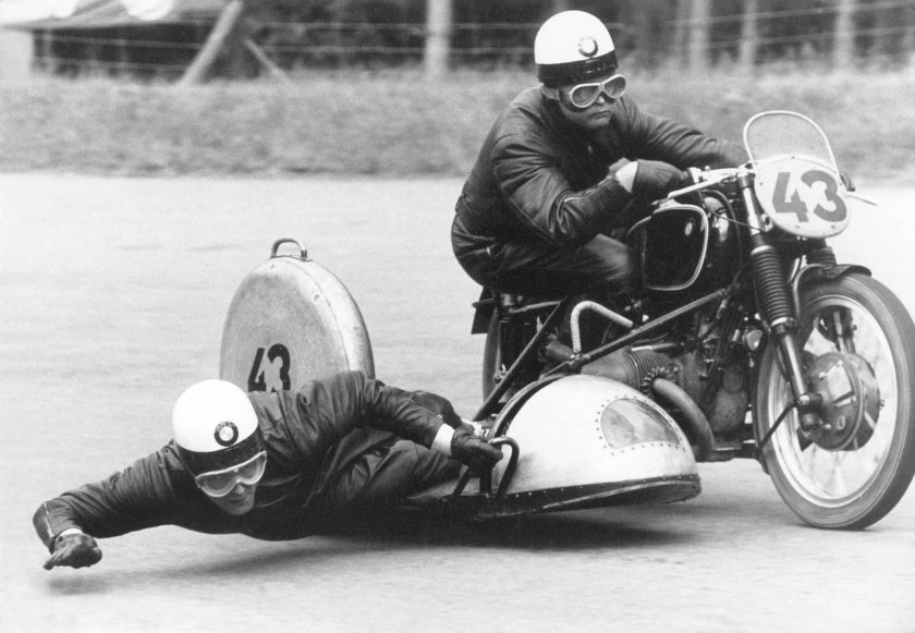 Retro BMW Sidecar