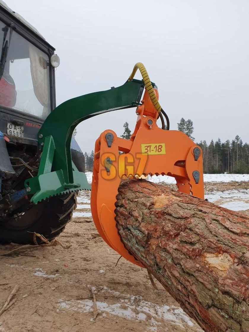 Горыныч 800 захват трелевочный