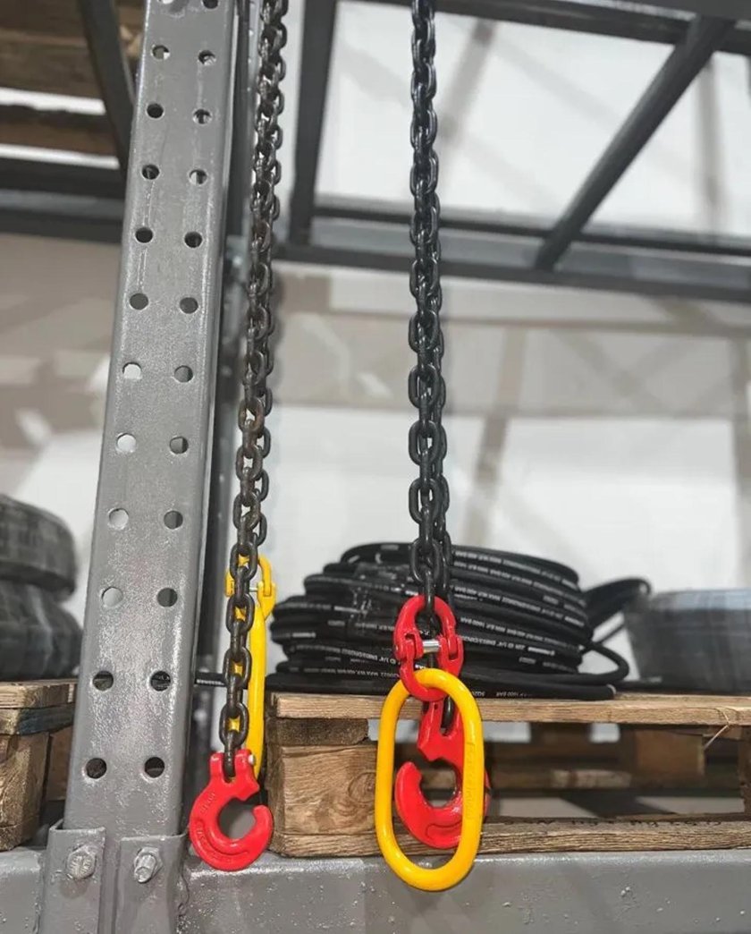 Трелевка древесины цепью