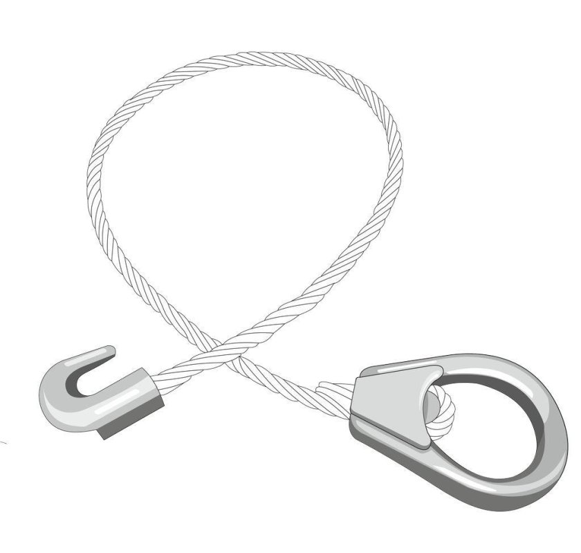 Чокер трелевочный 2т d15 l2,1м