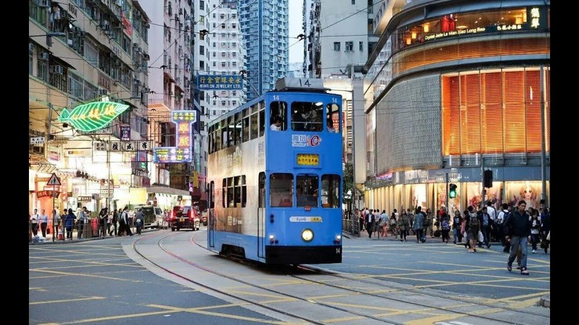 Гонконг трамвай