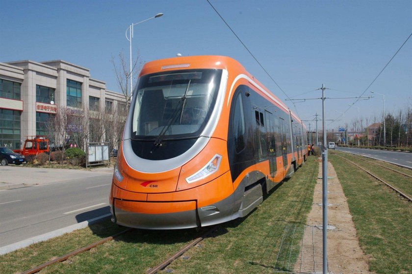 CRRC водородный трамвай