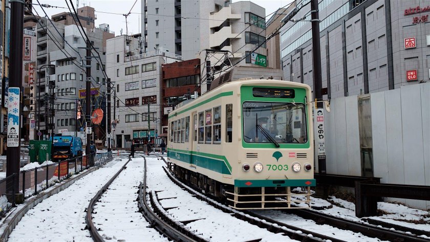 Трамвай в Токио