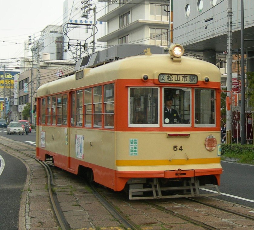 Трамвай в Токио