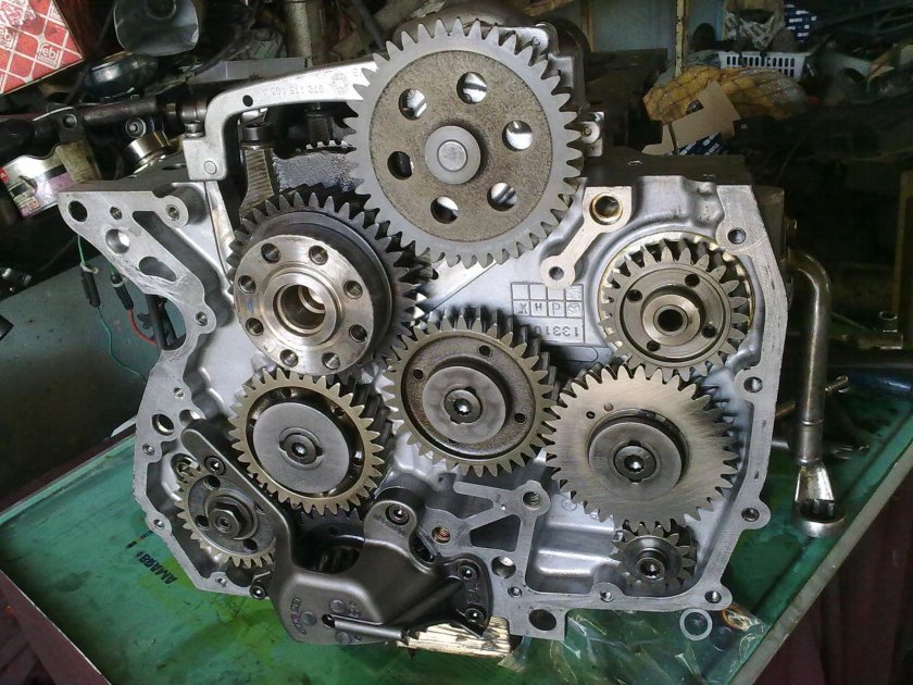 Привод ГРМ Туарег 2.5 дизель