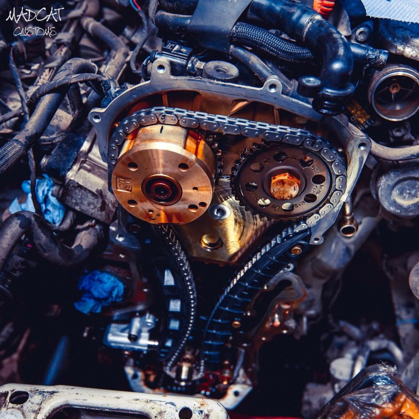 Ремень ГРМ Тигуан 1.4 150 л.с цепь или ремень