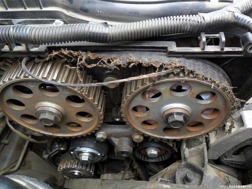 Приора 16 клапанов порвался ремень ГРМ