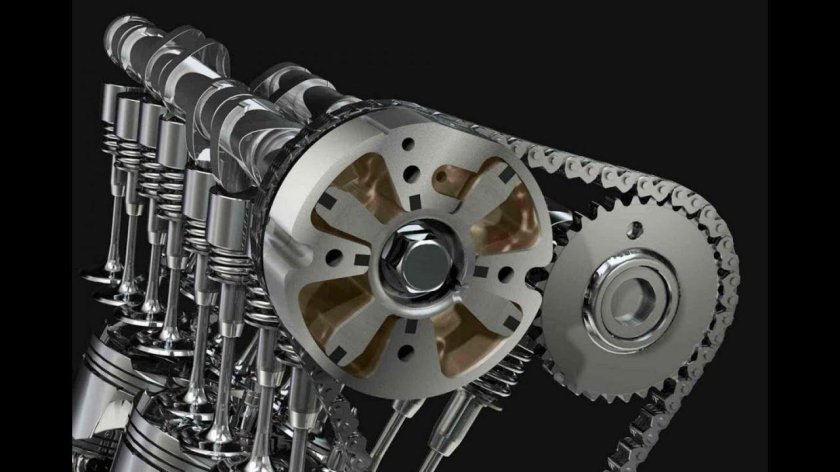 VVT-I система газораспределения двигателя