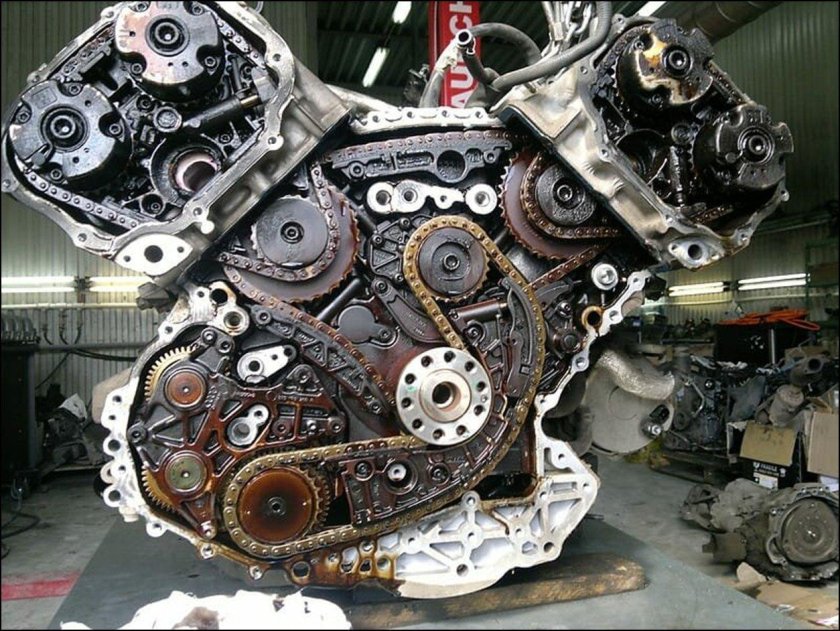 Цепь ГРМ Туарег 3.2