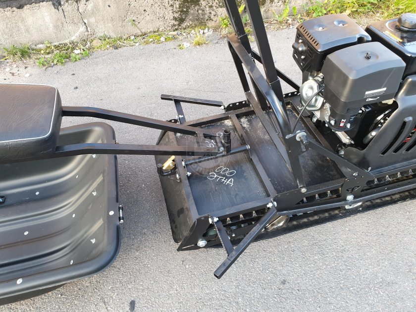 Мотобуксировщик Тофалар 500 с модулем тягач