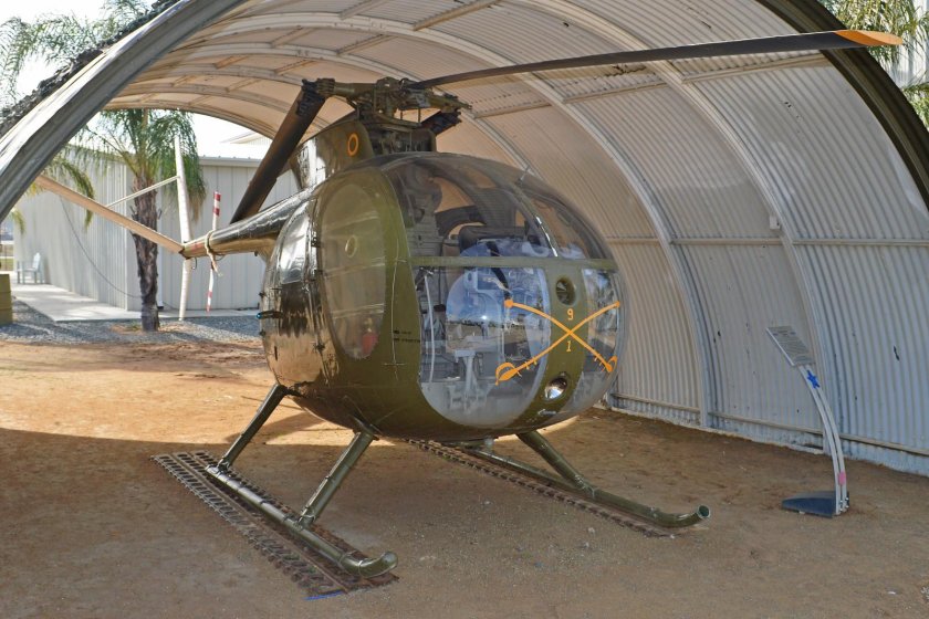 Вертолет Oh-6 Cayuse во Вьетнаме