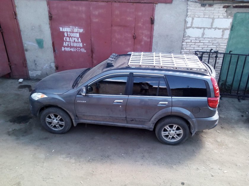 Багажник экспедиционный на крышу ховен5