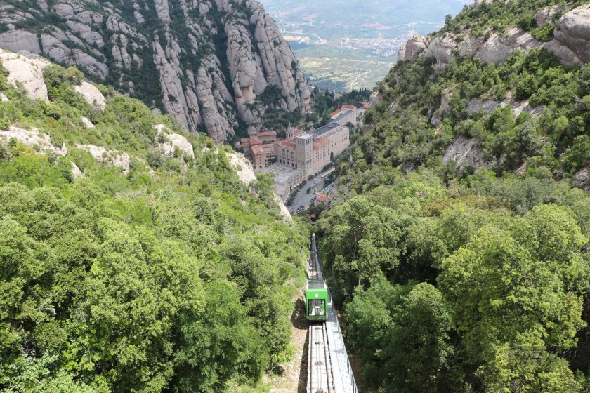 Гора Монтсеррат фуникулер