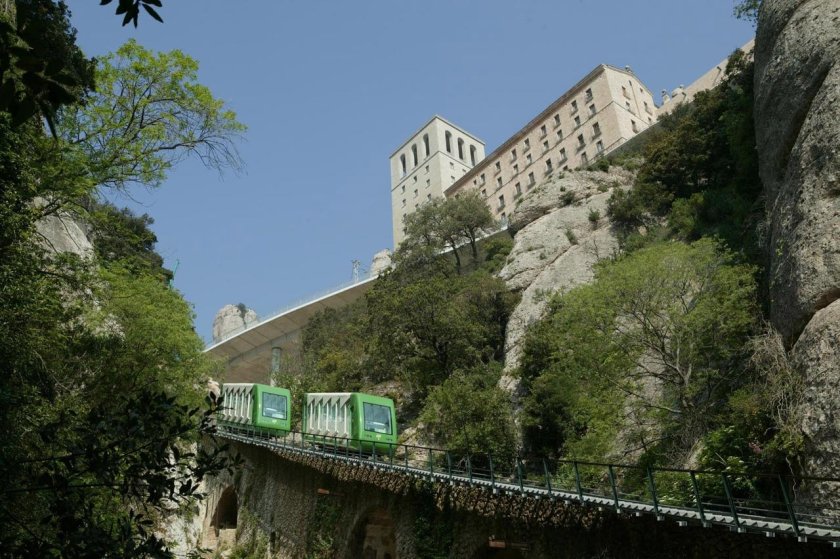 Montserrat фуникулер