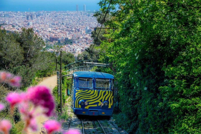 Тибидабо фуникулер
