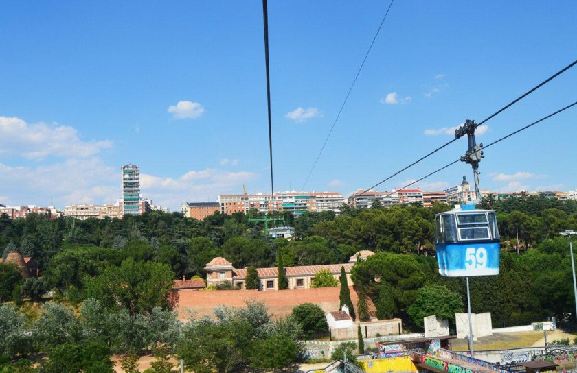 Канатная дорога в Мадриде