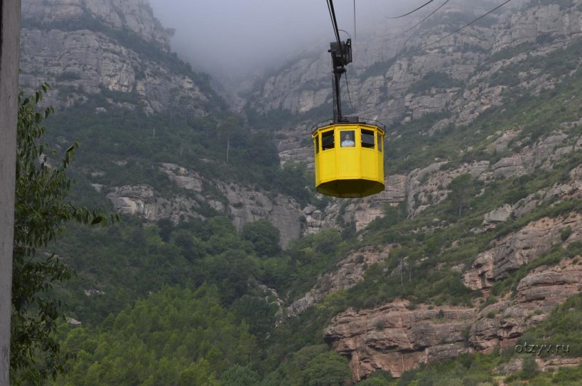 Монтсеррат испания фуникулер