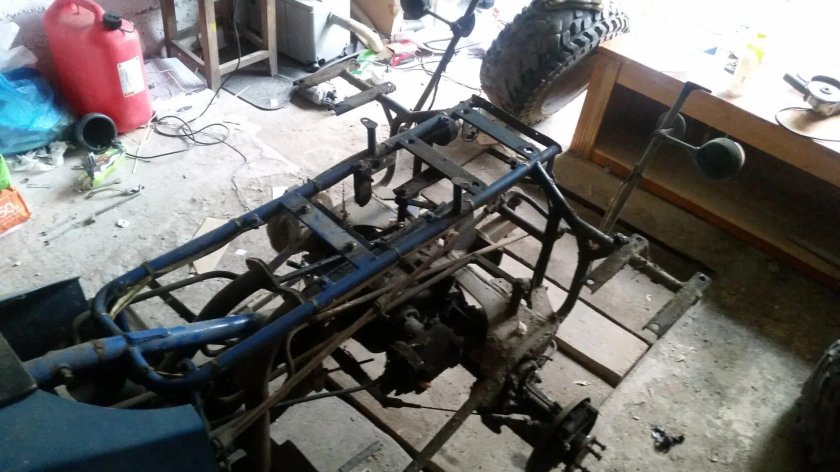 Задняя подвеска зим 350