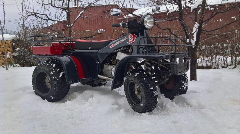 Советский квадроцикл зим 350