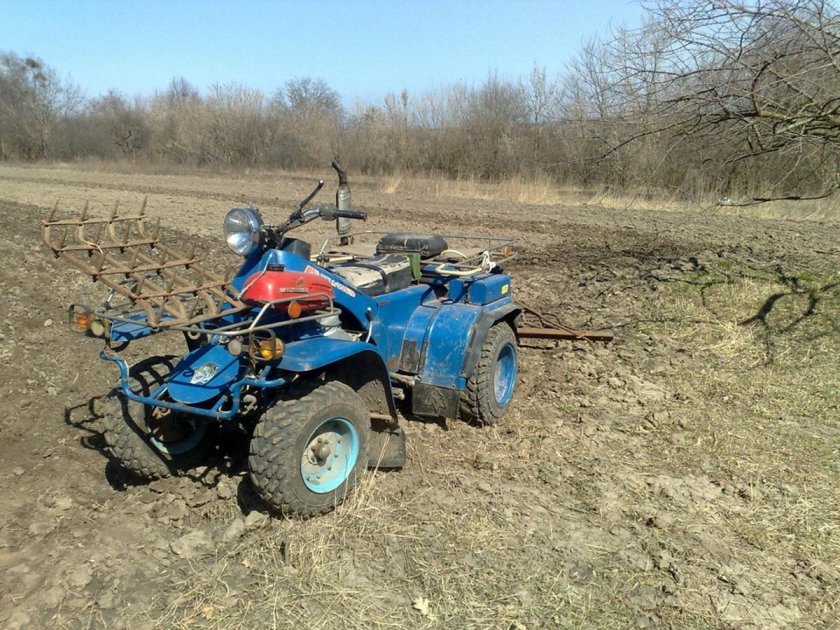 Советский квадроцикл зим 350