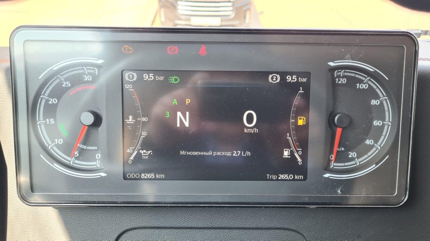 Шеток приборов Ситрак тягач