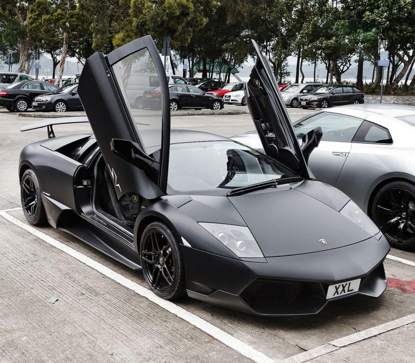 Мурселаго Ламборджини чёрная
