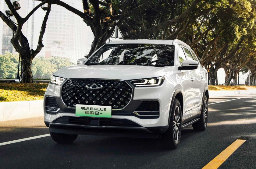 Chery Tiggo 8 гибрид