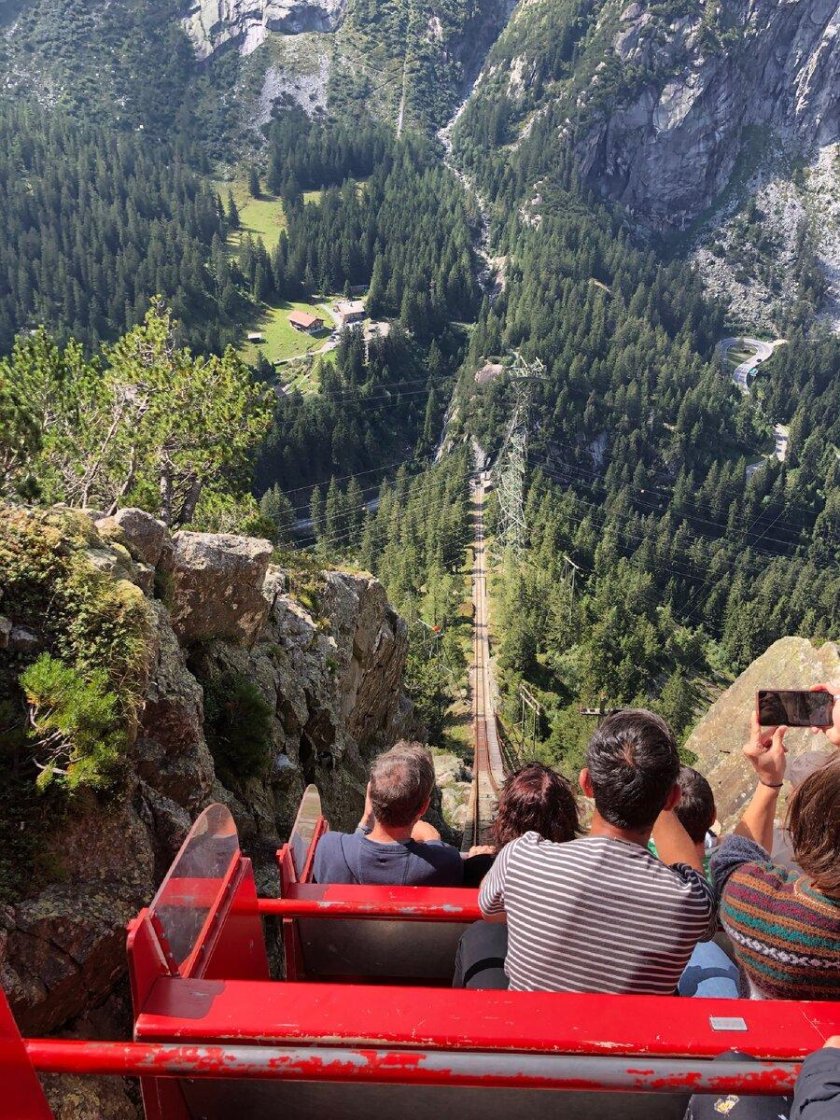 Gelmerbahn фуникулер