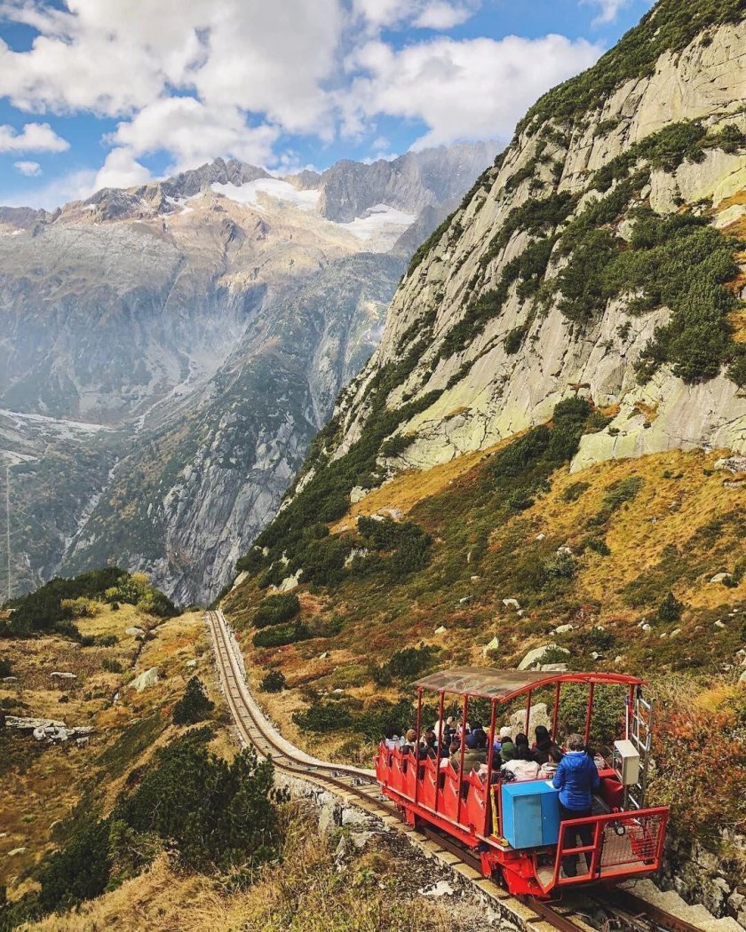 Gelmerbahn фуникулер