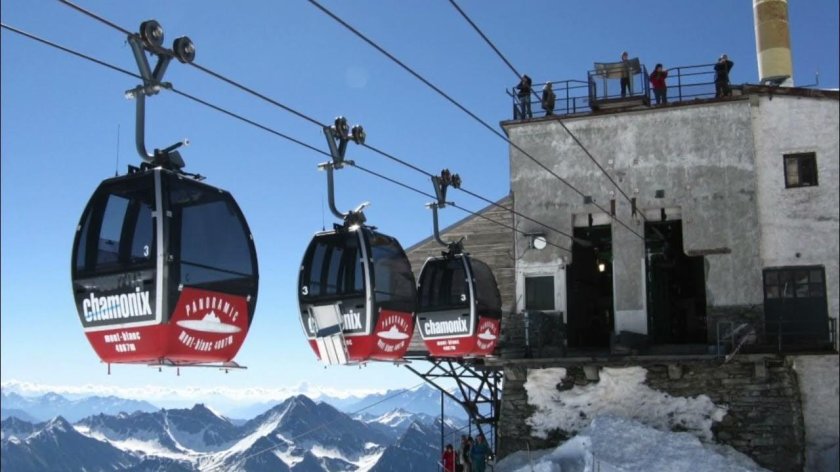Шамони Монблан канатка
