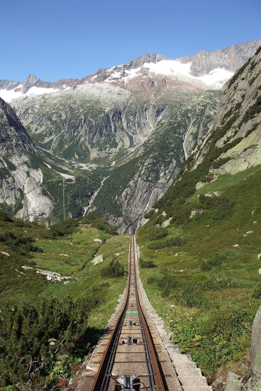 Gelmerbahn фуникулер