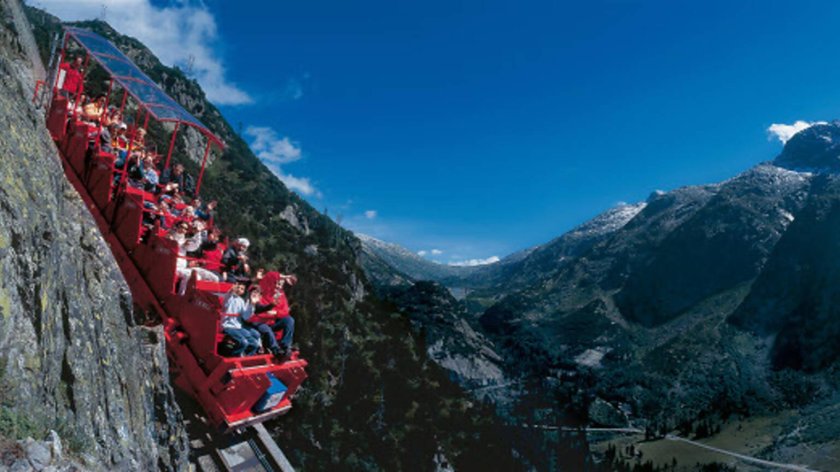 Gelmerbahn фуникулер