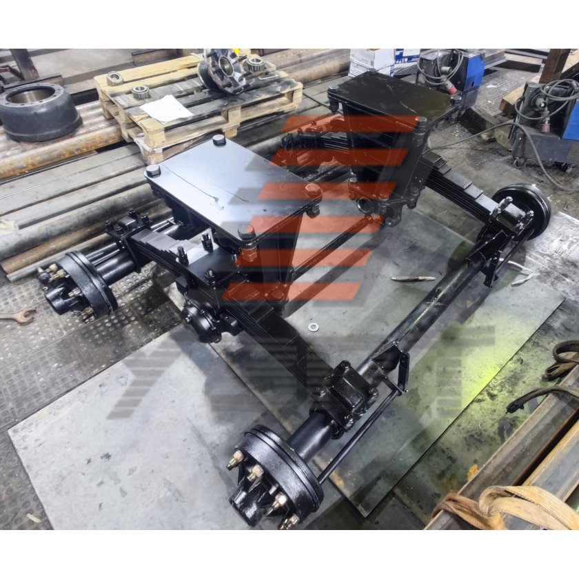 Подвеска рессорно балансирная прицепа бпв