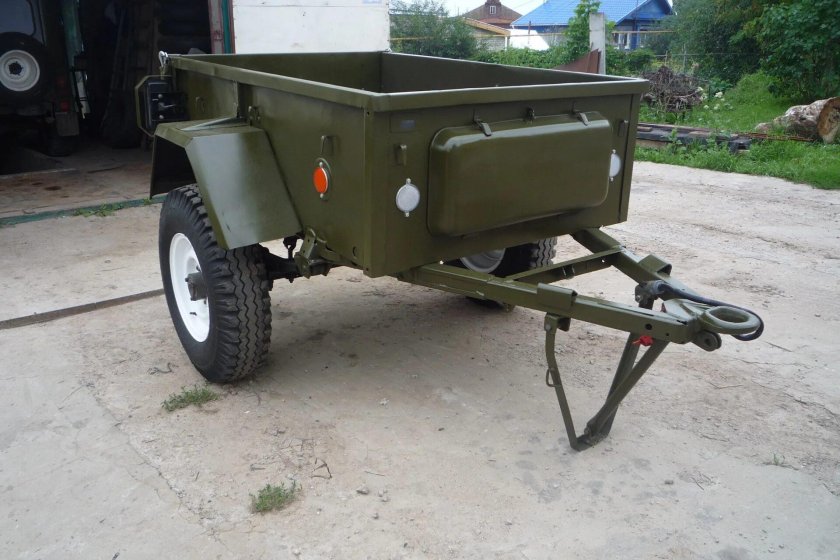 ГАЗ 69 прицеп 704