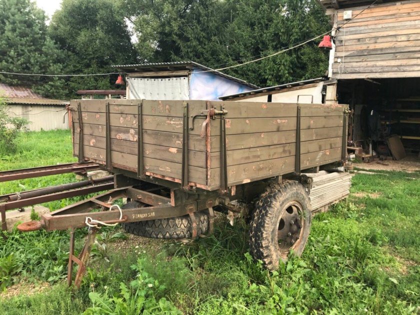 ГАЗ 3307 С прицепом