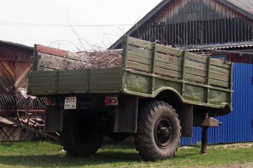 ГАЗ 66 С прицепом