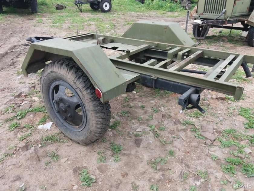 Одноосный прицеп ГАЗ-705