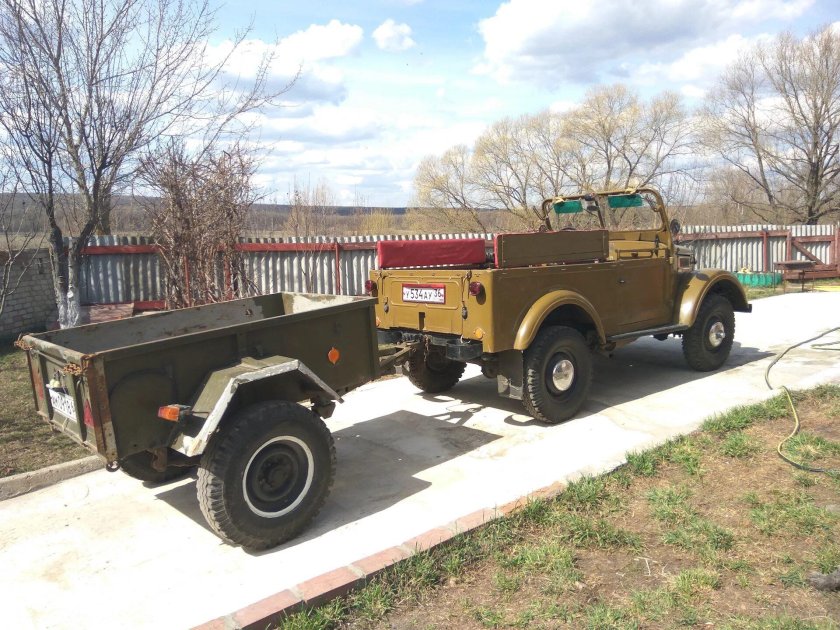 ГАЗ 69 прицеп